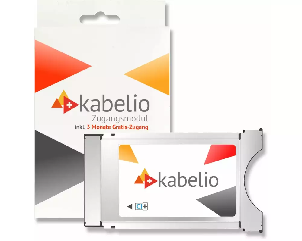 CE CI-Modul Kabelio inkl. 3 Monate Gratis Zugang