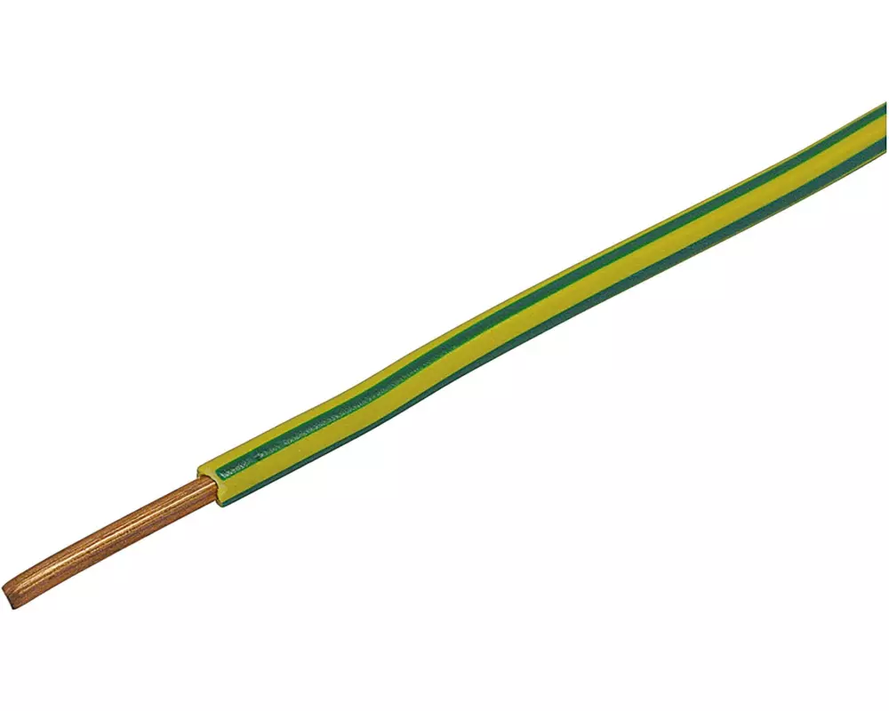 STEFFEN T-Draht 2.5 mm², 50 m Grüngelb