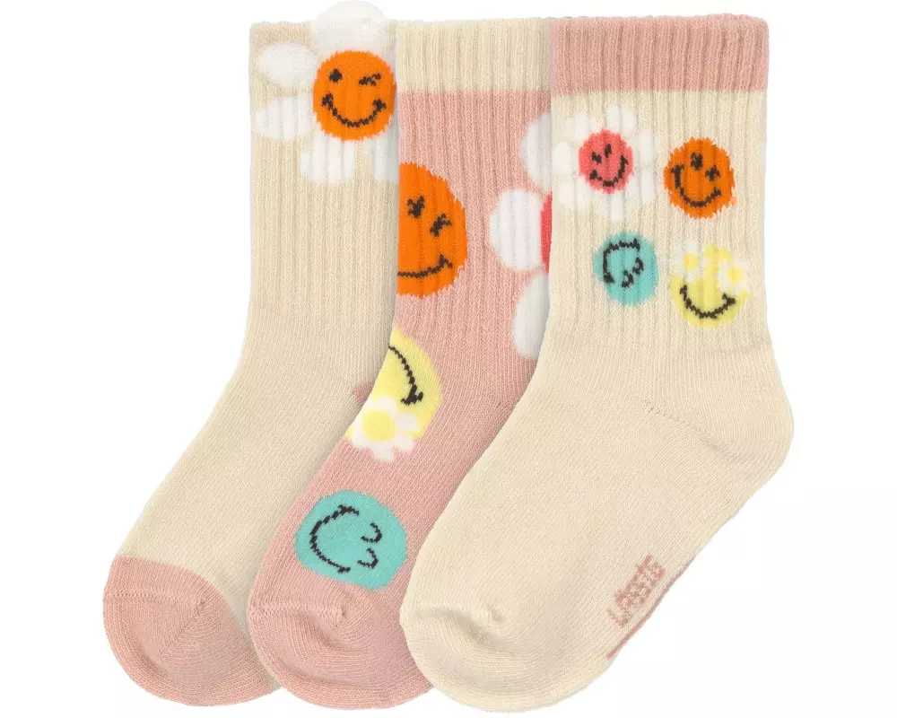 Lässig Socken SmileyWorld Gr. 23/26, Dusty Rose