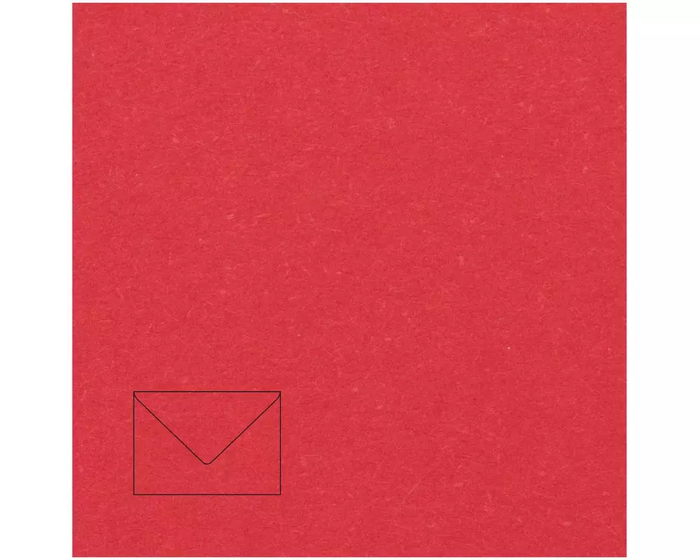 Rico Design Paper Poetry Essentials Umschlag C5 Rot