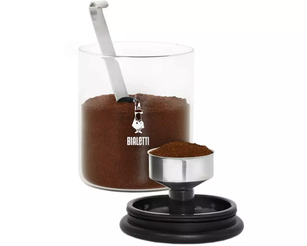 Bialetti Kaffeedose Moka 0.25 l, Transparent