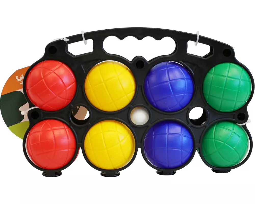 vedes OA Boccia mit 8 Bällen, Kunststoff 8 Bälle, Kunststoff