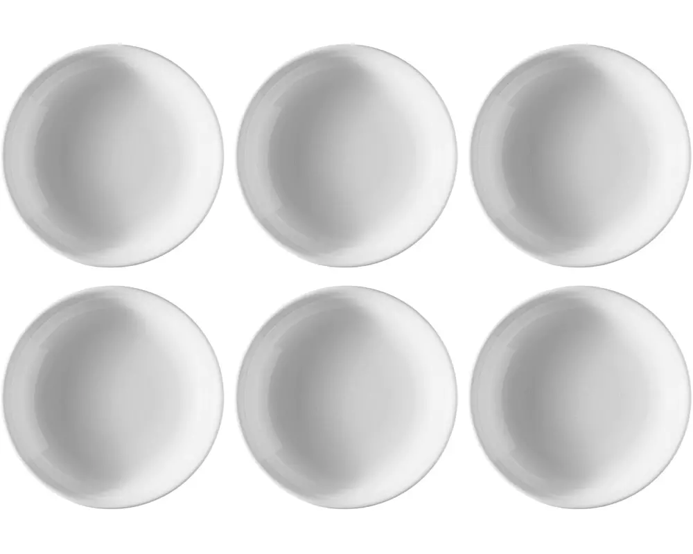 THOMAS Suppen- & Pastateller Trend 6 Stück,Weiss, 22 cm