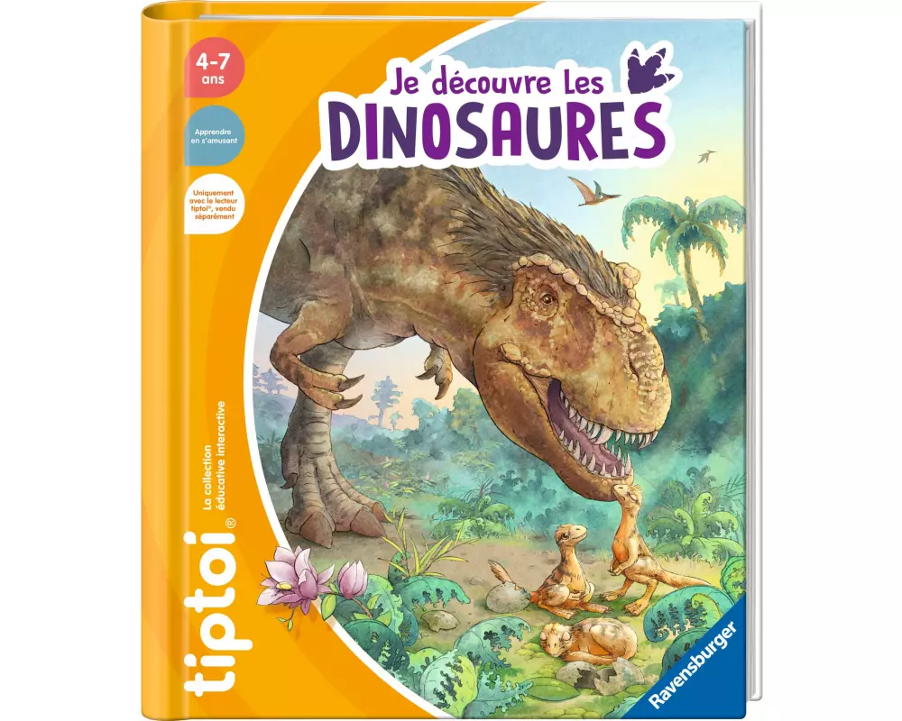 tiptoi Lernbuch Je découvre les dinosaures -FR-