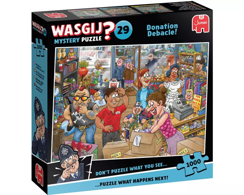 Jumbo Puzzle Wasgij Mystery 29 Donation Debacle
