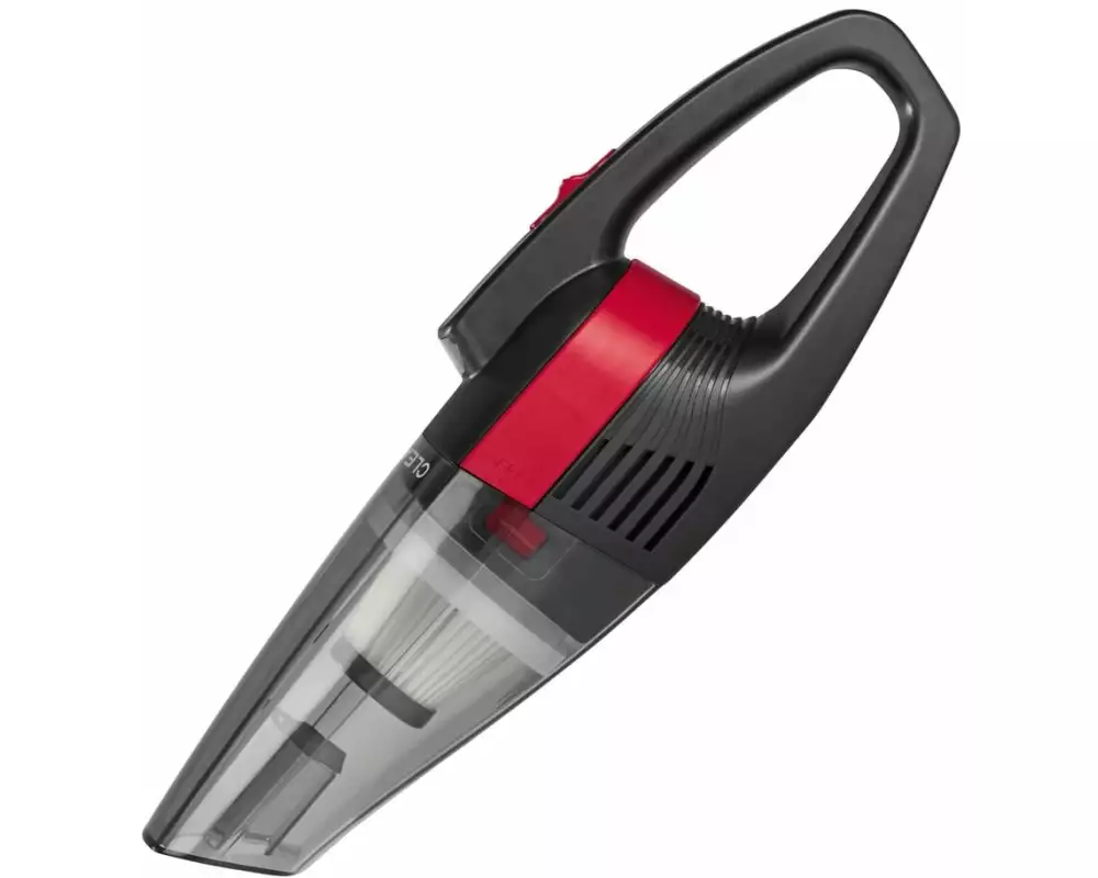 CLEANmaxx Akku-Handstaubsauger 7.4 V Grau Rot