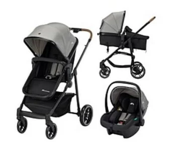 Bebeconfort Kinderwagenset Haze Trio Lux Tinted Grey