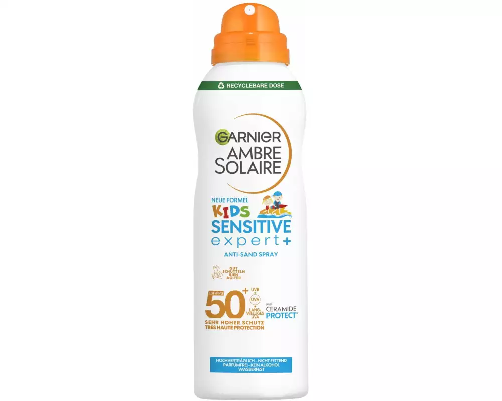 Garnier Ambre Solaire Sonnenspray Kids Sensitive Advanced LSF 50+ 150 ml