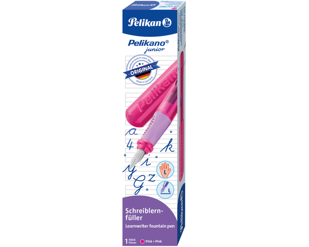 PELIKAN Füllhalter Pelikano Junior L 824866 pink, Linkshänder