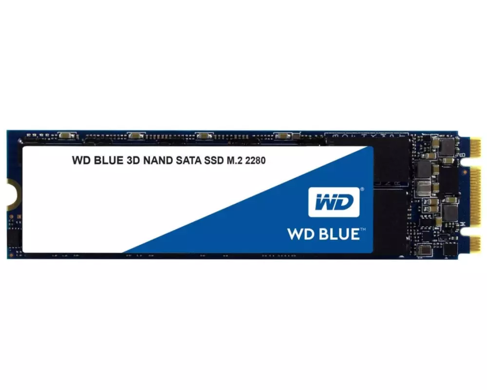 Western Digital SSD WD Blue 3D NAND M.2 2280 SATA 2000 GB