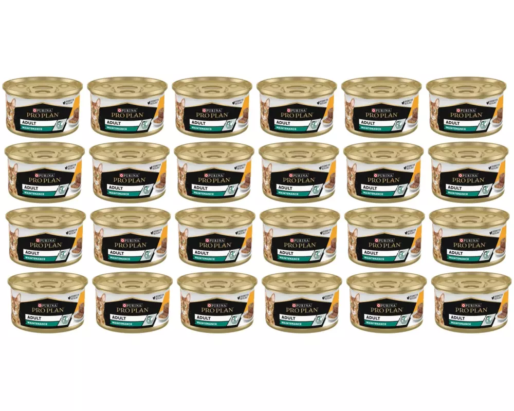 Purina Pro Plan Nassfutter Adult Maintenance Huhn, 24 x 85 g