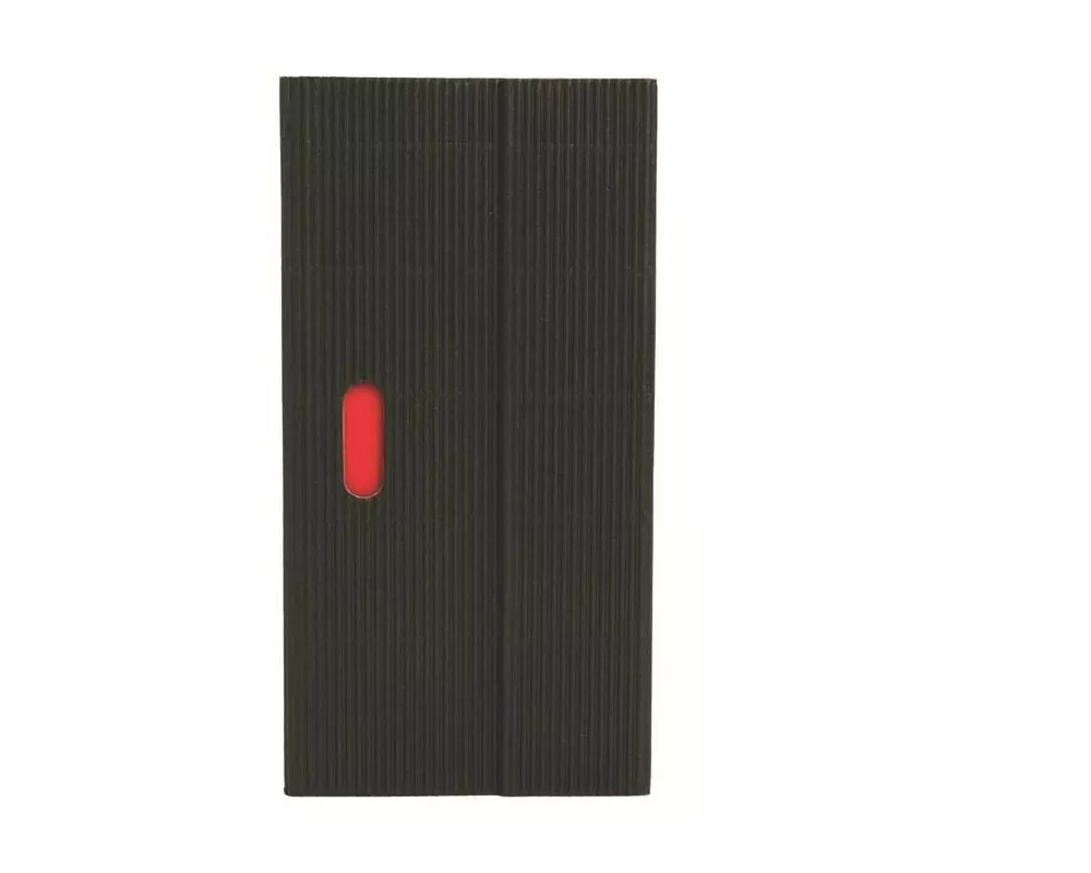 PaperOh Notizbuch Ondulo B6.5, Liniert, Schwarz