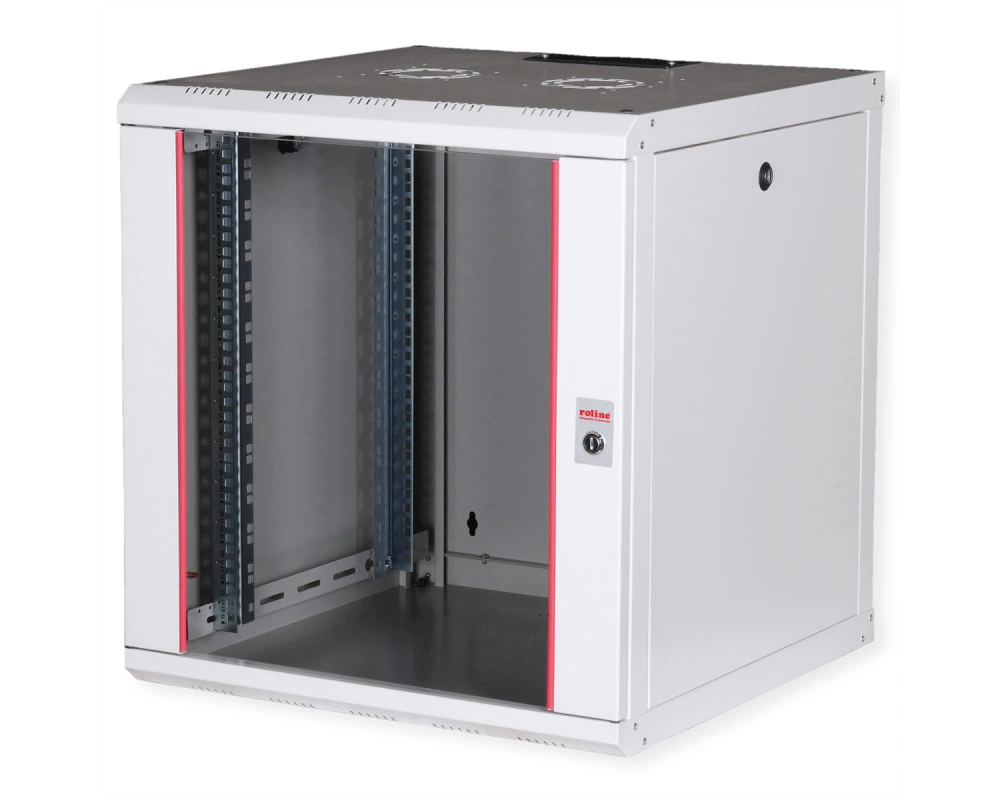 ROLINE 19-Zoll Wandgehäuse Pro 12 HE, 600x600 BxT grau