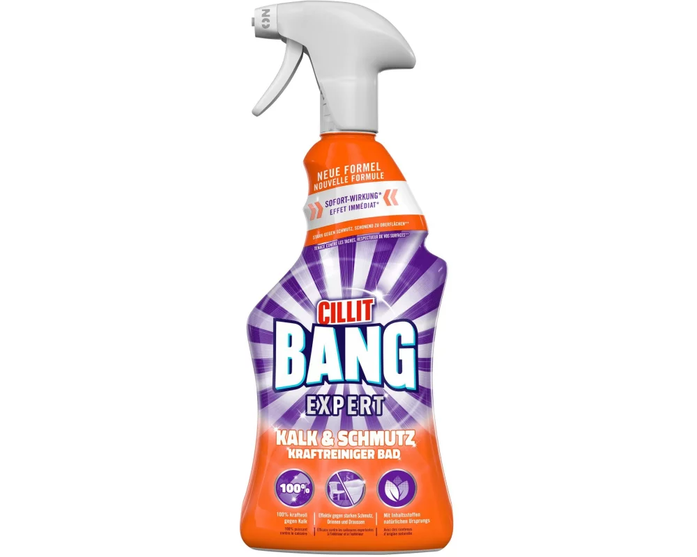 Cillit Bang Badreiniger Expert Kraftreiniger Kalk & Schmutz 750 ml