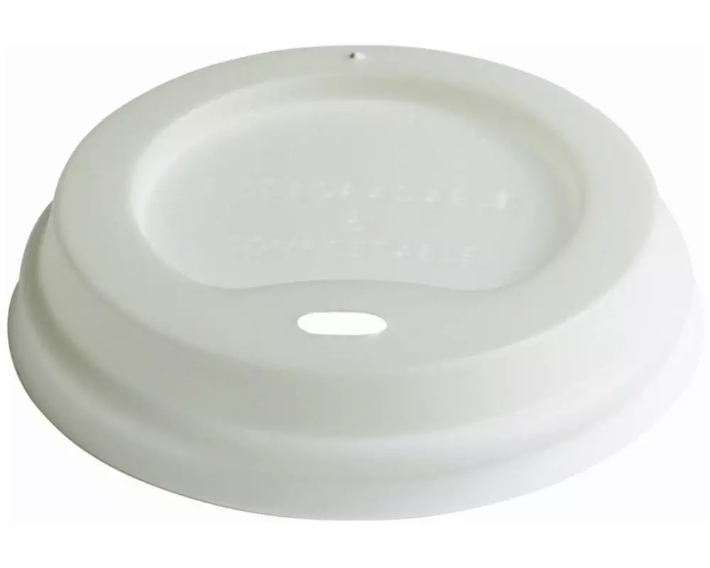 Naturesse Deckel zu 200 ml Kaffeebecher, 50 Stück, Weiss