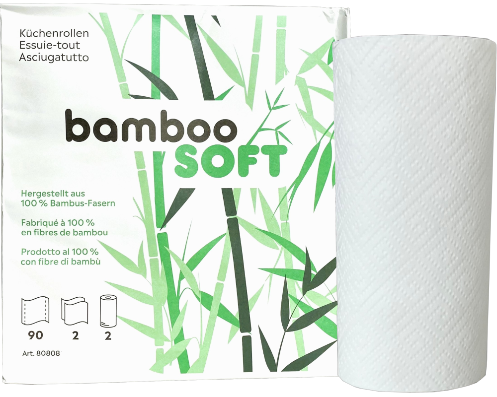NEUTRAL Küchenrolle Bamboosoft 80808 BAMBOOSOFT 2 Rollen