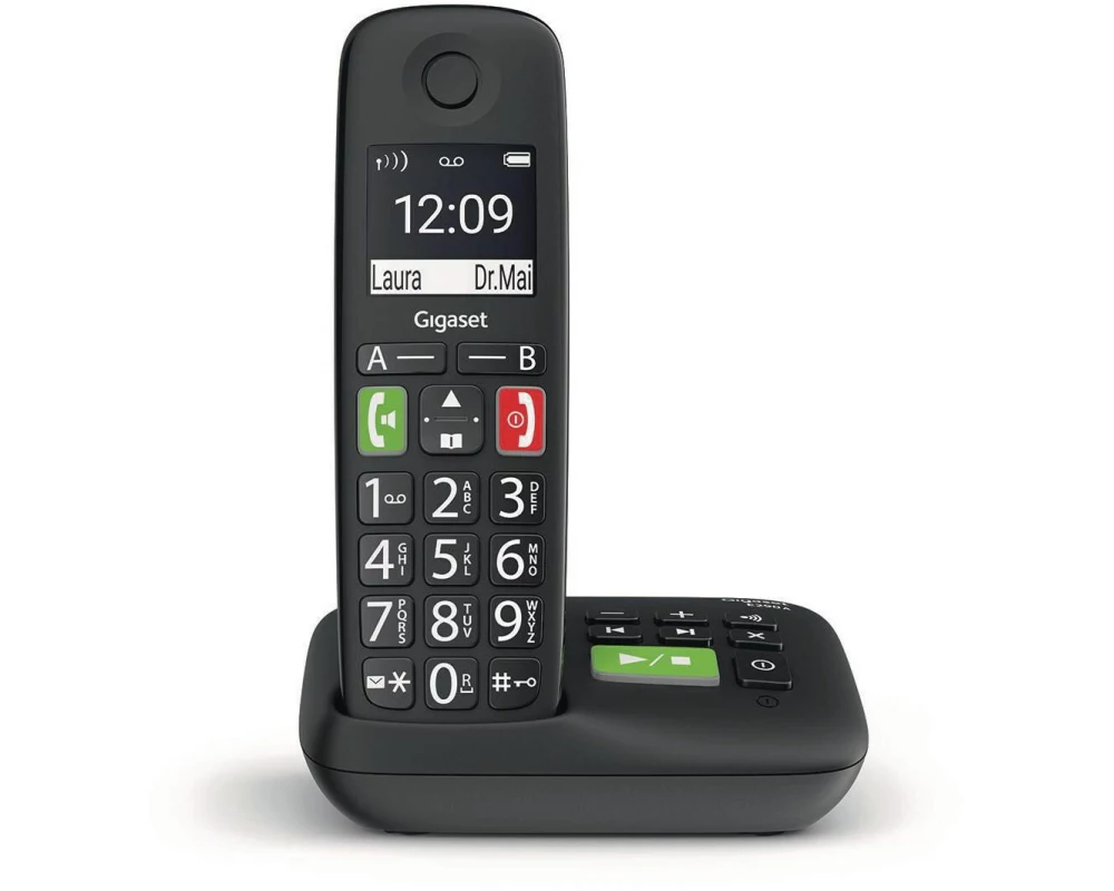 Gigaset Schnurlostelefon E290 A Schwarz