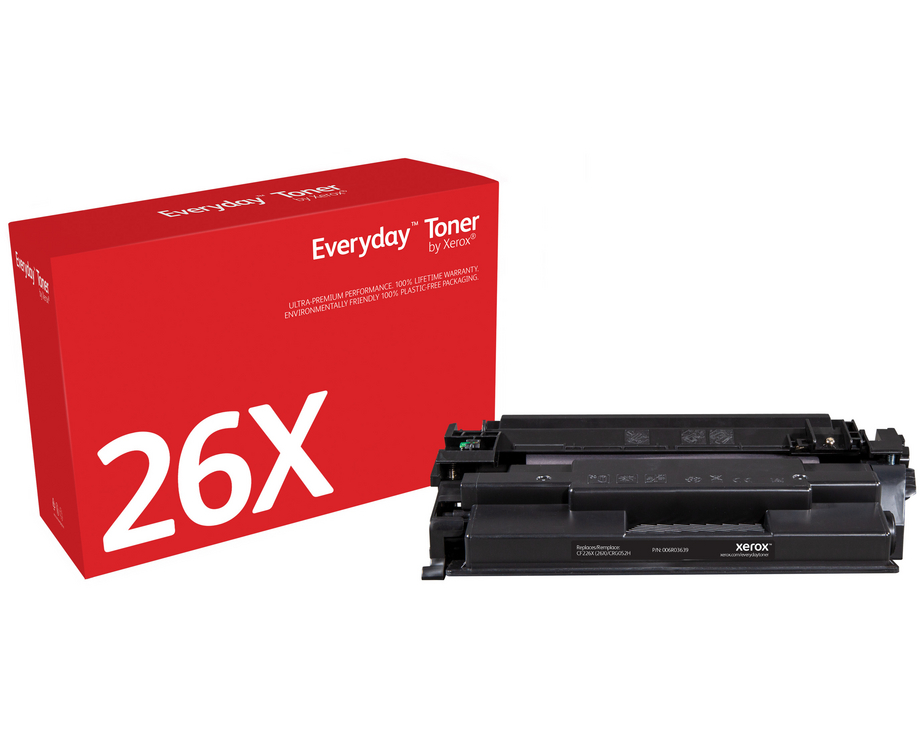 Everyday™ Schwarz Tonermodul von Xerox kompatibel mit HP 26A (CF226A), Standardkapazität