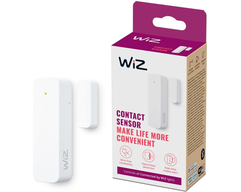 WiZ Smarter Kontaktsensor, Einzelverpackung, Weiss