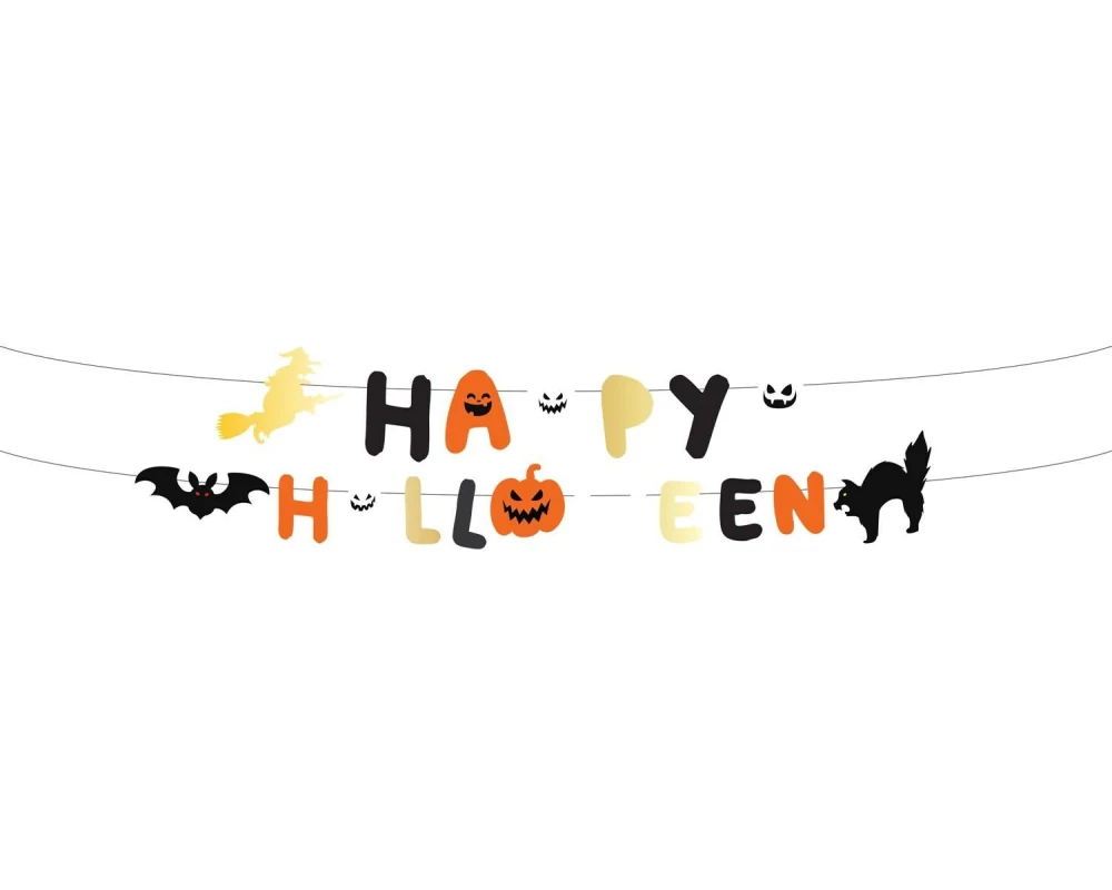 Folat Girlande Halloween Buchstaben 1 Stück