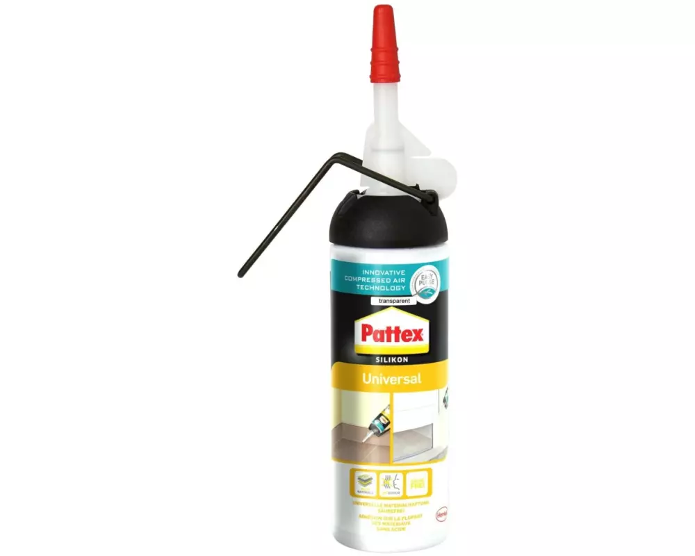 Pattex Silikon Universal 200 ml, Transparent