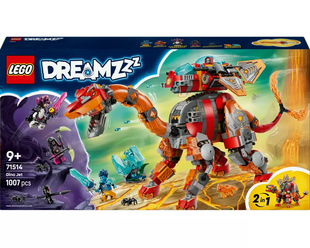 LEGO DreamZzz Dino-Düsenflieger 71514
