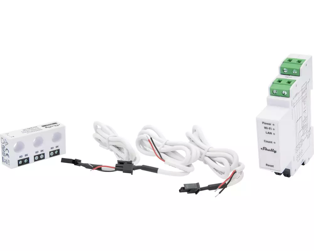 Shelly Energiemessgerät Pro 3EM-3CT63
