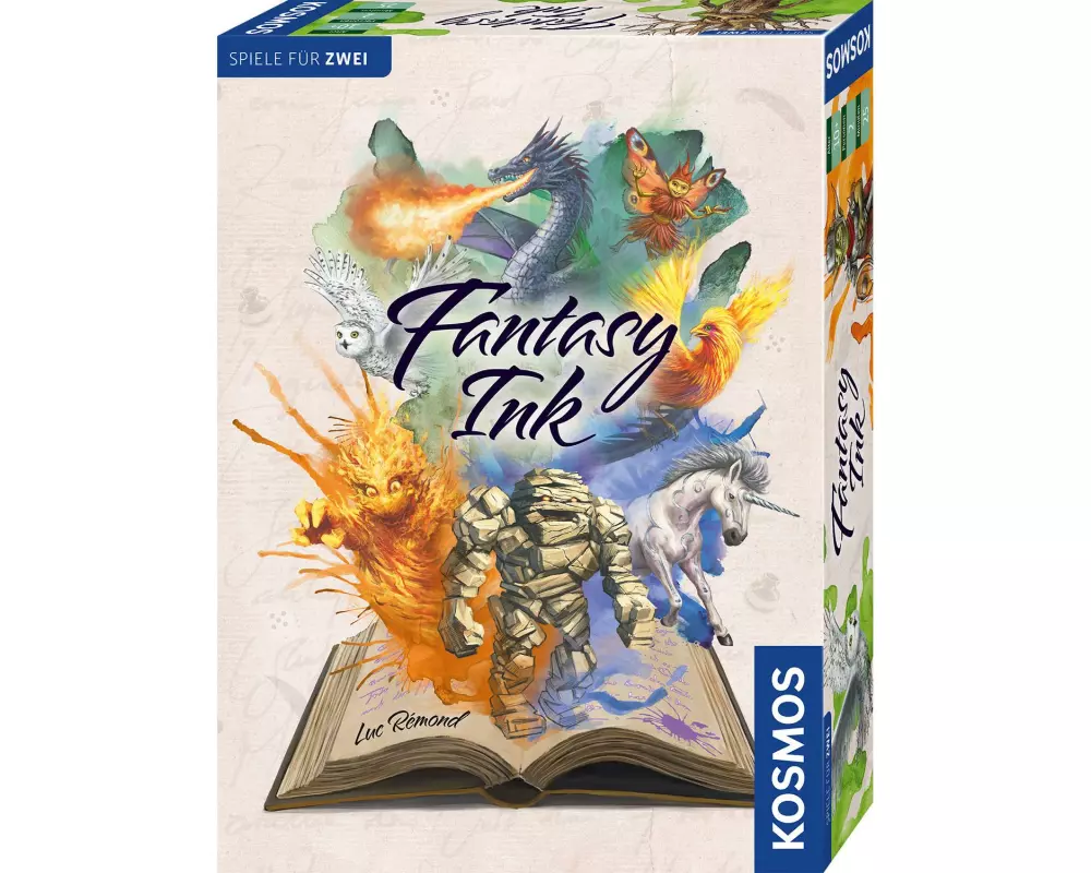 Kosmos Familienspiel Fantasy Ink für zwei Personen