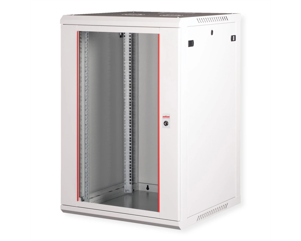 ROLINE 19-Zoll Wandgehäuse Basic Plus 18HE, 600x600 BxT grau