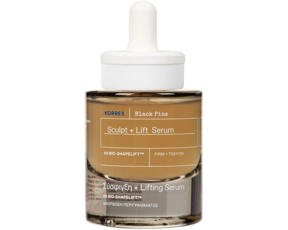 KORRES Gesichtsserum Black Pine 4D Bio-ShapeLift 30 ml 30 ml