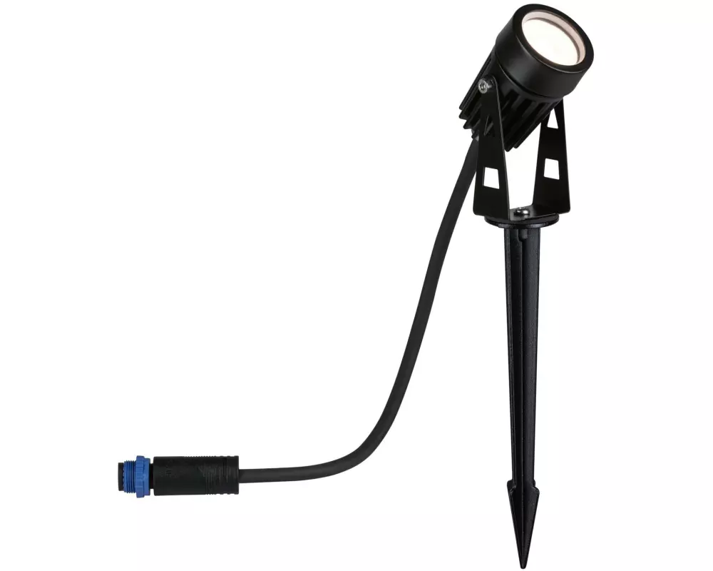 Paulmann Gartenspot Plug & Shine IP65, 3000 K, 2 W, Grau