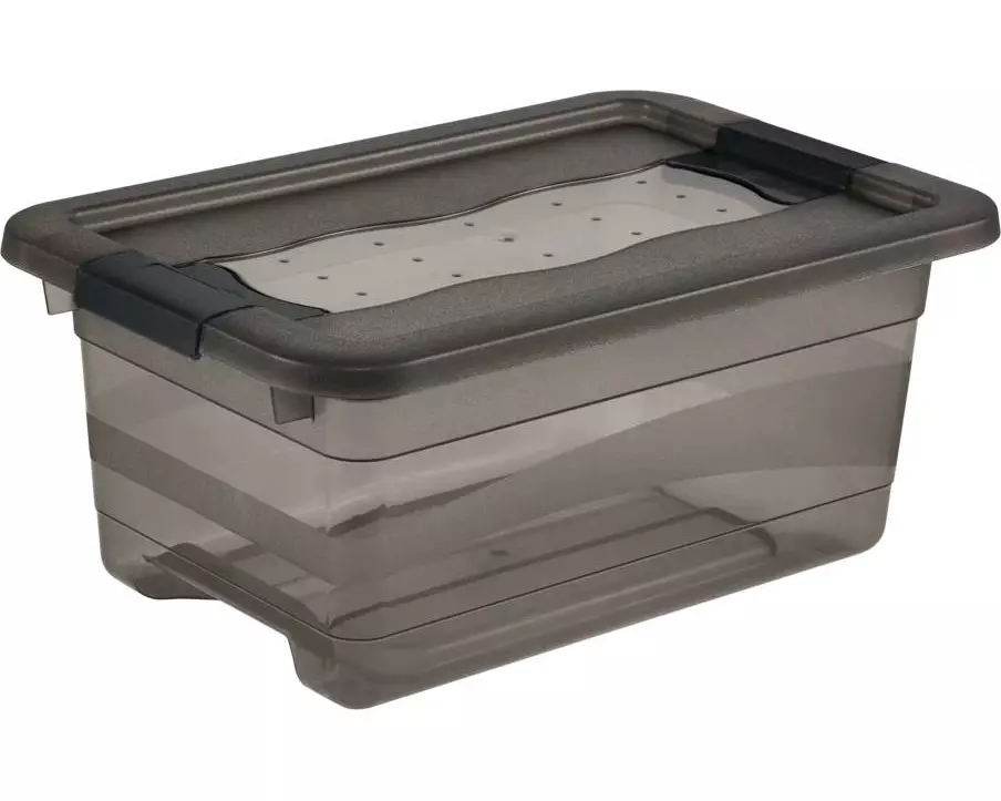 keeeper Aufbewahrungsbox Cornelia, Grau / transparent, 4 l