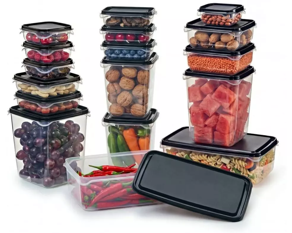 GOURMETmaxx Frischhaltedosen Set mit Deckel 34-teilig
