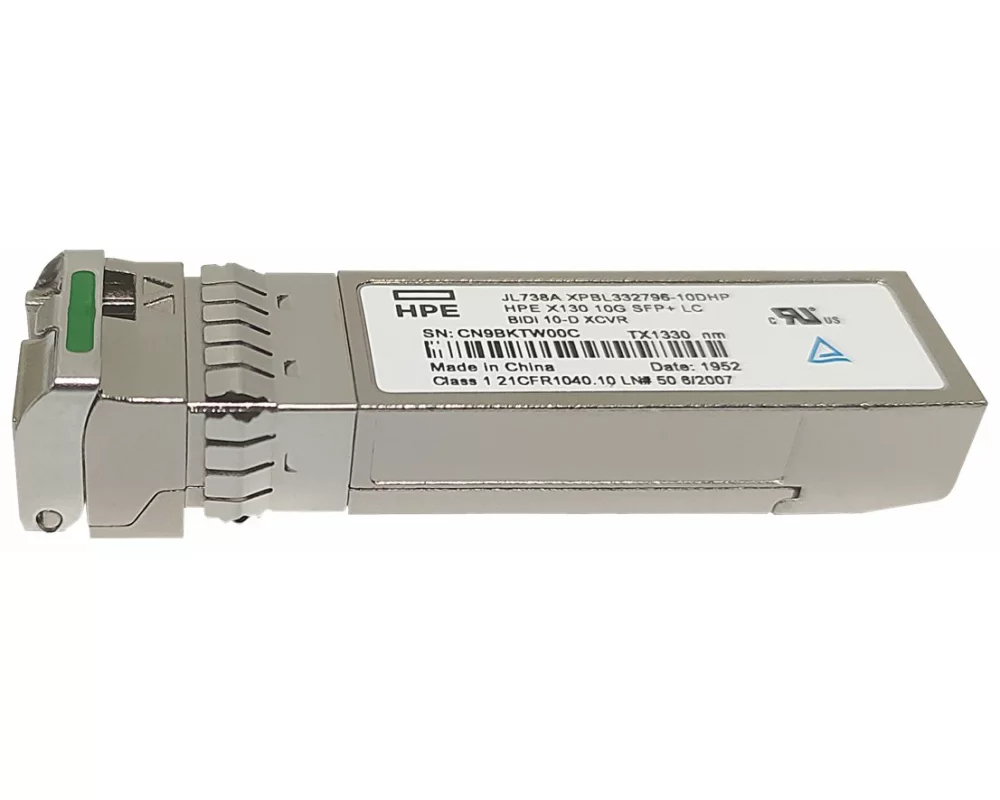 HPE HPN X130 Transceiver, 10Gbit/s, SFP+, LC, BiDi, 10km-Downlink