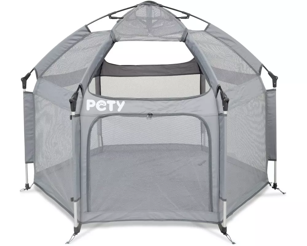 Pety Laufstall für Haustiere Set Ø 150 x 100 cm