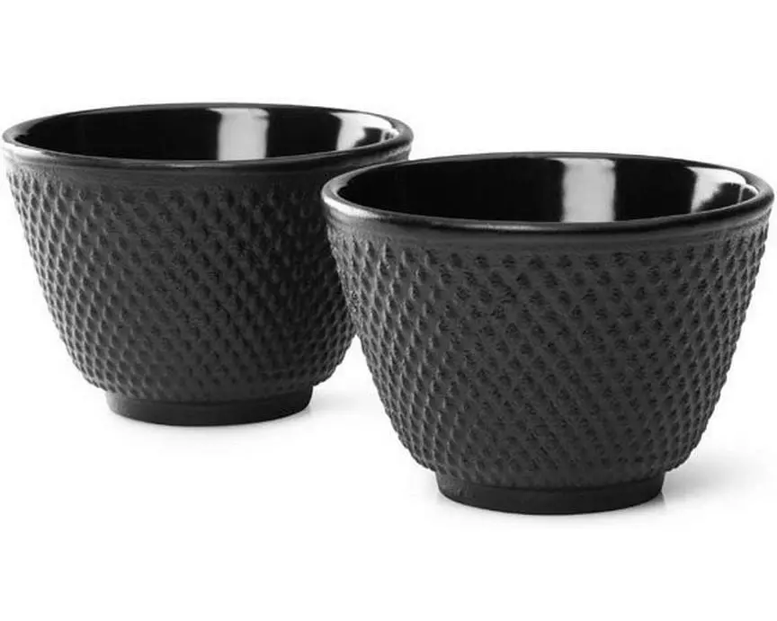 Bredemeijer Teetasse Jang 2 Stück, Schwarz