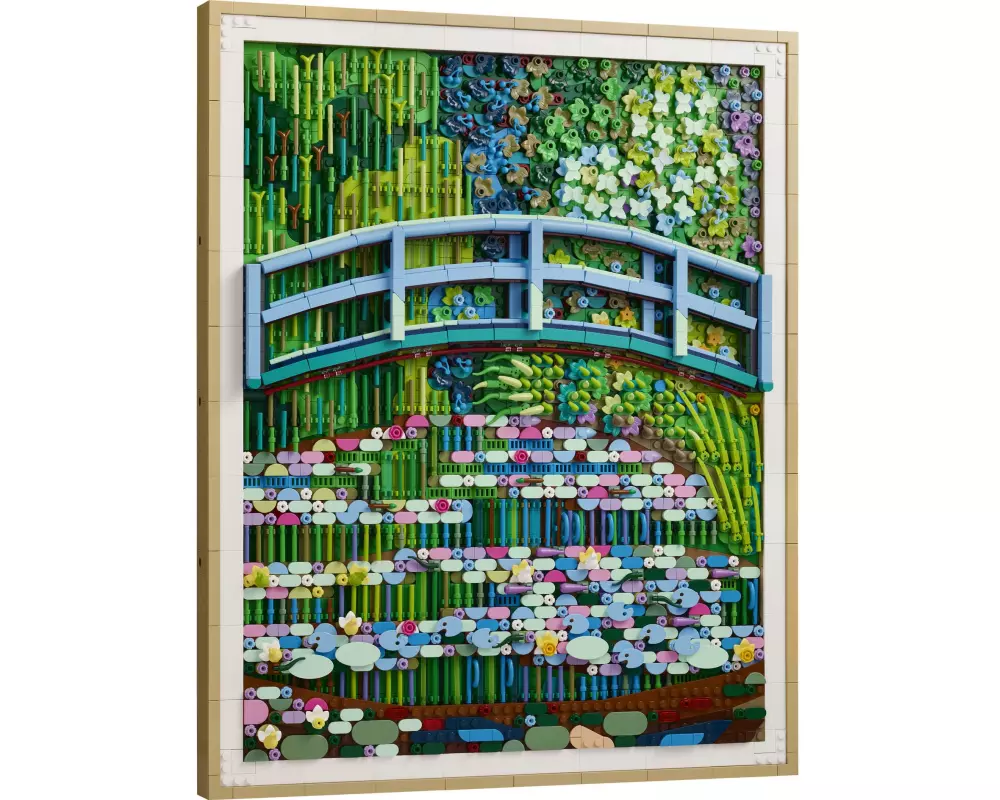 LEGO Art Claude Monet – Brücke über einen Seerosenteich 31220