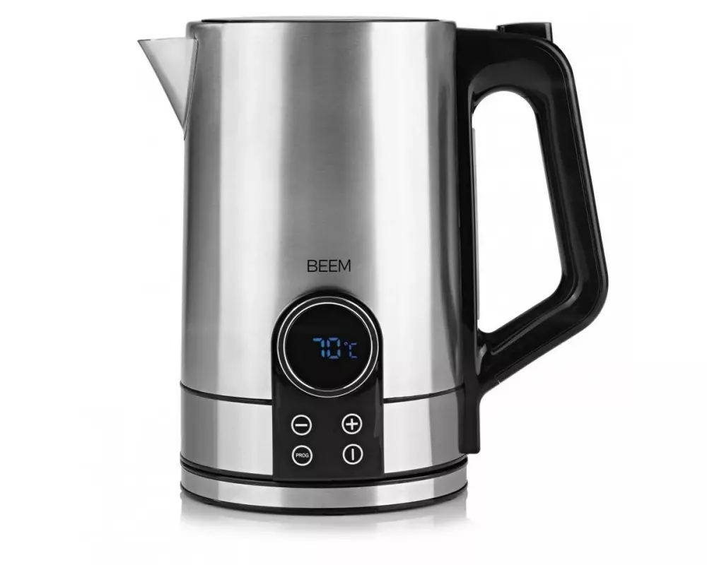 BEEM Wasserkocher Tea Switch 1.7 l, Schwarz/Silber