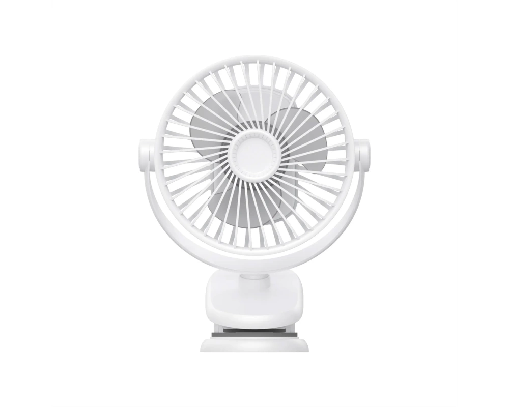 Aiolos Klemmventilator Meteo Weiss