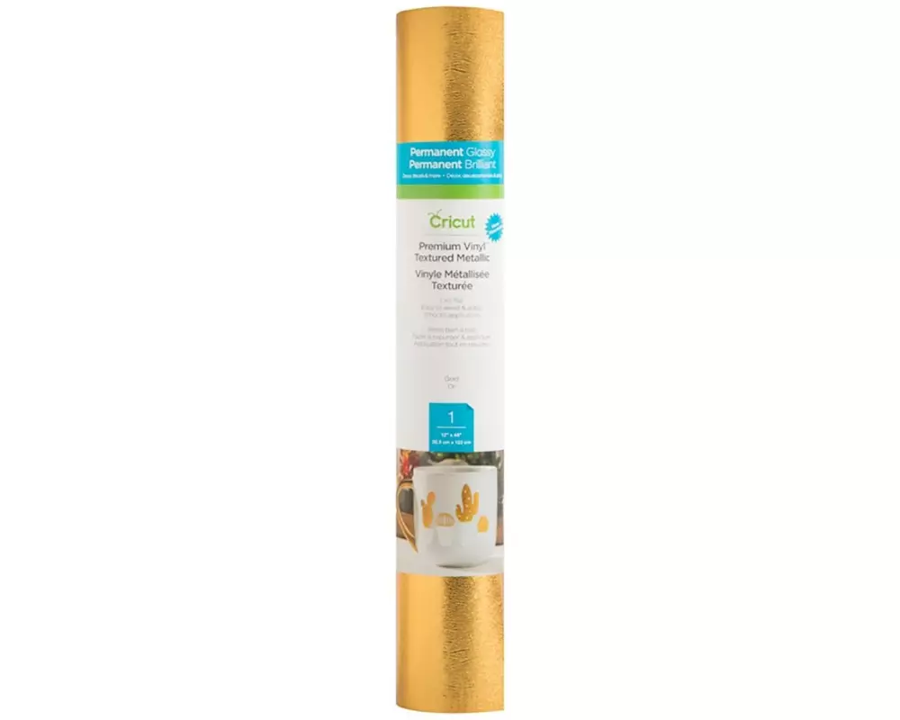 Cricut Vinylfolie Premium Metall Platinium 30.5 x 122 cm