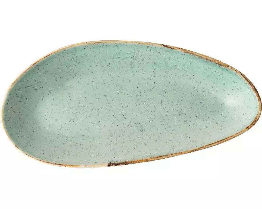 Lunasol Servierplatte Gaya Sand Türkis, 6 Stk. 25 cm