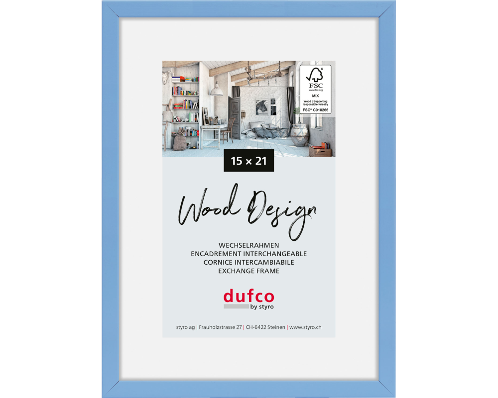 DUFCO Bilderrahmen Hay 15x21cm 1610.81062 hellblau