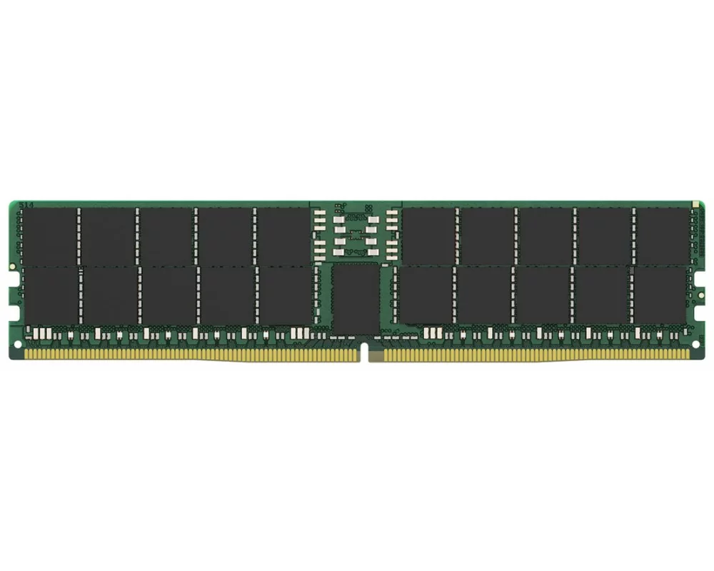 Kingston 64GB, 5600MT/s, DDR5, ECC, Reg, CL46, DIMM, 2Rx4, Micron D, Renesas