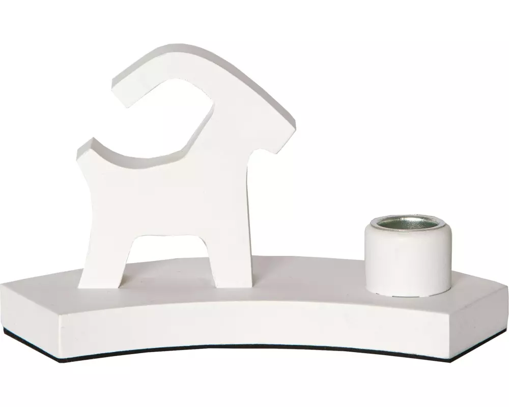 Star Trading Kerzenleuchter Bruse Weiss