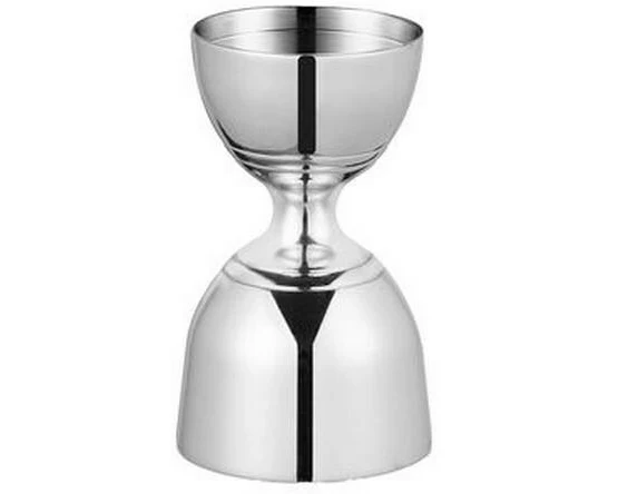 Speakeasy Bell Jigger 30/60 ml 1 Stück, Silber