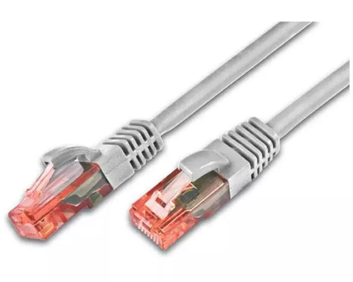 Wirewin Patchkabel RJ-45 - RJ-45, Cat 6, UTP, 30 m, Grau