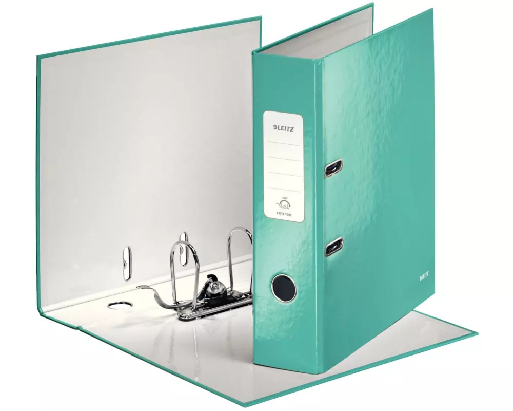 Leitz Ordner WOW 8 cm, Türkis