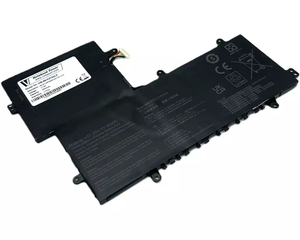 Vistaport Akku für Asus Chromebook (Flip)