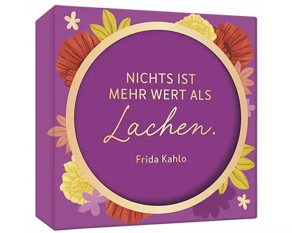 Grafik Werkstatt Korkuntersetzer Frida Kahlo, 6 Stk