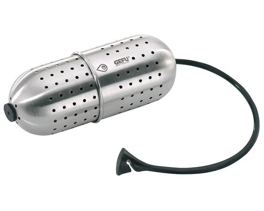 GEFU Tee-Gewürzsieb Gusto Silber